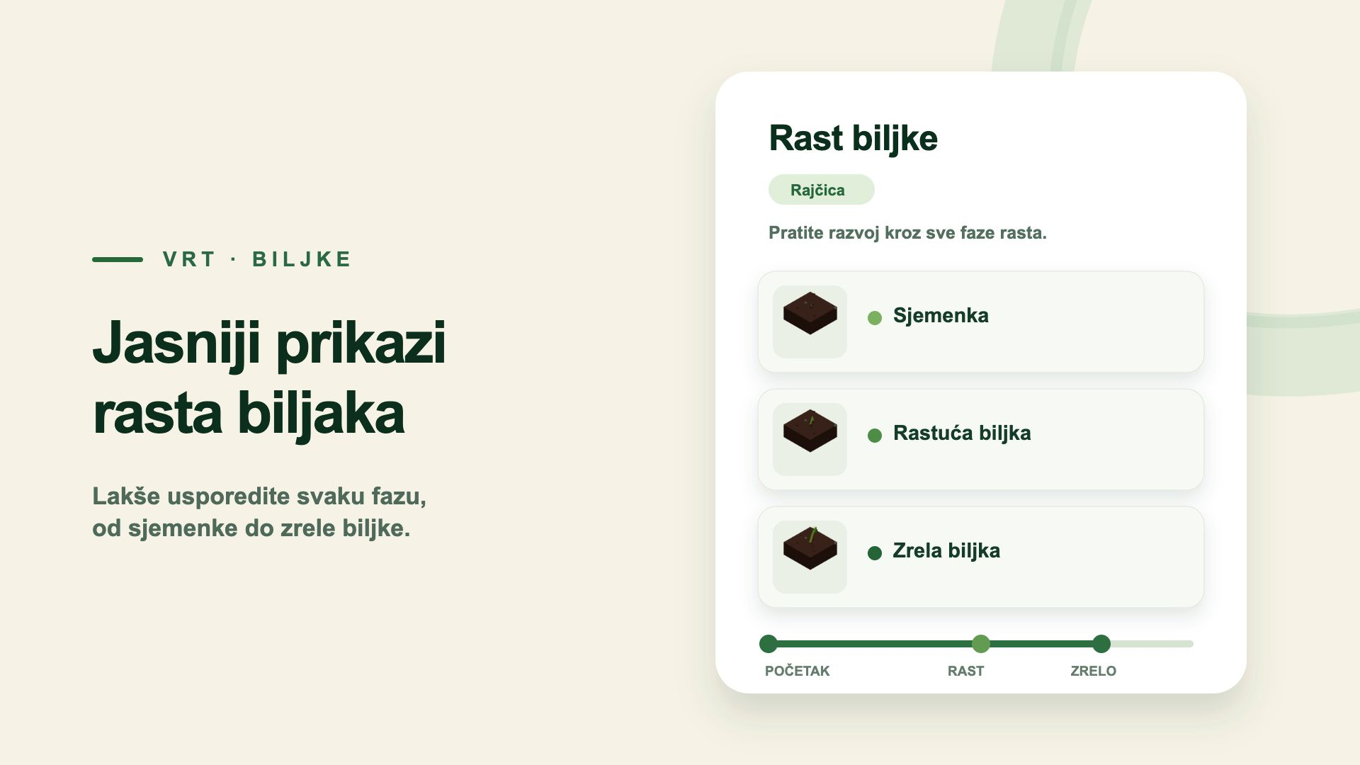 Jasniji prikazi rasta biljaka