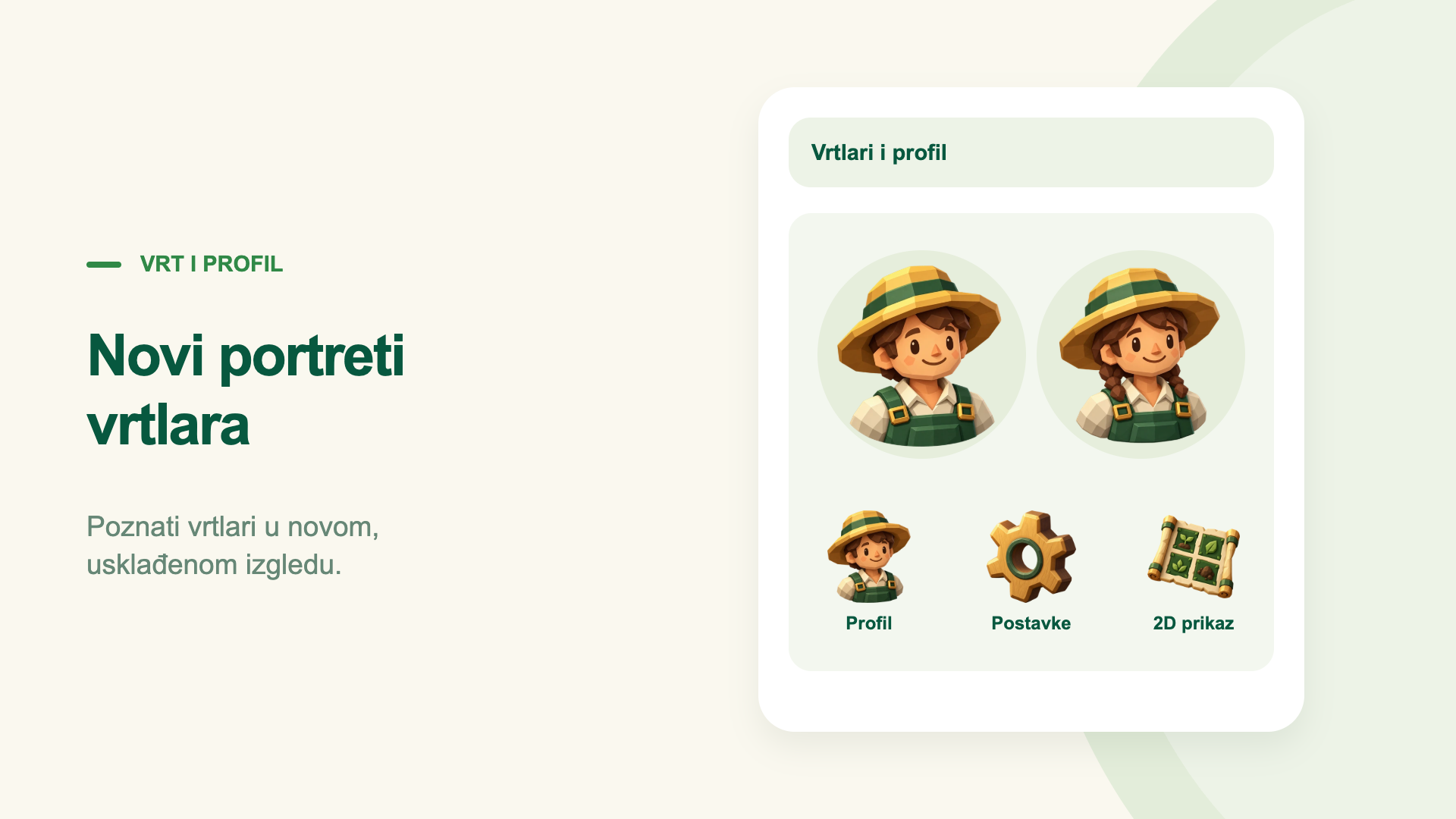 Novi portreti vrtlara